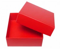 Sleeve-me box without sleeve 93x93x30mm interior strawberry 